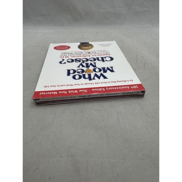 Who Moved My Cheese Audio CD Spencer Johnson M.D. Audiobook 10th Anniversary - Picture 3 of 3